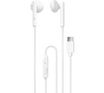 Dudao wired headphones USB Type C 1.2m white (X3B-W)