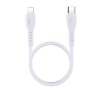Remax kabelis USB-C-zibens Remax Ledy, RC-C022, 30cm, 20W (balts)