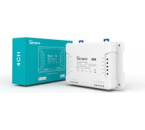 Sonoff 4CHPROR3 Viedais Wi-Fi un RF 433 MHz slēdzis līdz četrām līnijām