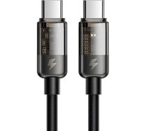 Mcdodo kabelis USB-C uz USB-C Mcdodo CA-2840, PD 100W, 1.2m (melns)