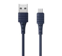 Remax kabelis USB Micro Remax Zeron, 1m, 2.4A (zils)