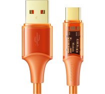 Mcdodo kabelis USB-C Mcdodo CA-3150, 6A, 1.8m (oranžs)