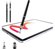 Alogy 2-in-1 stylus capacitive touch for tablet phone screen Black