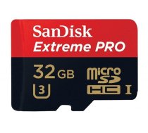Sandisk Extreme Pro Atmiņas Karte microSD 32GB