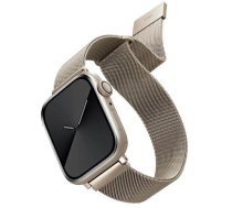 Uniq case Dante strap for Apple Watch 1/2/3/4/5/6/7/8/9/SE/SE2 42/44/45mm Stainless Steel starlight (universal)