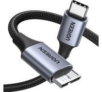 Ugreen USB C / micro USB-B 3.0 cable Ugreen US565 5Gb/s 3A 1m - gray (universal)