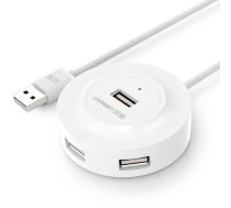 Ugreen HUB USB2.0 4x USB-A 480Mbps 1m white (CR106) (universal)