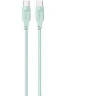 4Kom.pl USMAS USB-C to USB-C PD Fast Charging Cable 1.2m green