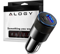 Alogy Car Charger USB-C Type C USB 3.1A Black