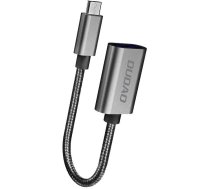 Dudao adapter adapter OTG cable from USB 2.0 to micro USB gray (L15M) (universal)