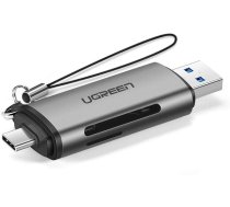 Ugreen SD / micro SD card reader for USB 3.0 / USB Type C 3.0 gray (50706) (universal)