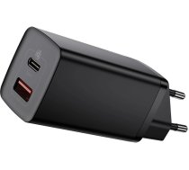 Baseus GaN2 Lite fast charger 65W USB / USB Type C Quick Charge 3.0 Power Delivery (gallium nitride) black (CCGAN2L-B01) (universal)