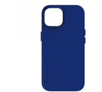Decoded - silicone protective case for iPhone 15 compatible with MagSafe (galactic blue) (universal)