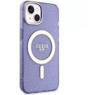 Guess Etui Guess GUHMP14MHCMCGU do iPhone 14 Plus 6.7" hardcase Glitter Gold MagSafe