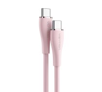 Vention USB-C 2.0 to USB-C 5A Cable Vention TAWPF 1m Pink Silicone