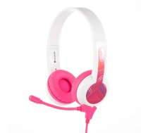 Buddyphones Wired headphones for kids BuddyPhones School+ (pink)