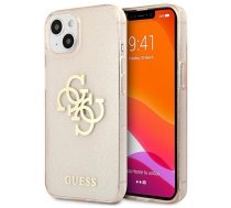 Guess GUHCP13SPCUGL4GGO iPhone 13 mini 5.4" gold/gold hard case Glitter 4G Big Logo (universal)