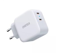 Choetech fast charger 2x USB Type C Power Delivery 40W 3A white (PD6009-EU)