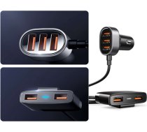 Joyroom car charger splitter 5x USB 1.5m 6.2A