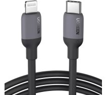 Ugreen cable for fast charging USB Type C - Lightning (MFI certified) chip C94 Power Delivery 1m black (US387 20304)