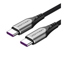 Vention USB-C 2.0 to USB-C 5A Cable Vention TAEHH Gray 2m