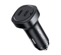 Acefast Car Charger Acefast B2, 72W, 2x USB-C (black)