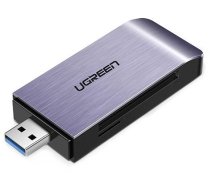 Ugreen SD / micro SD / CF / MS card reader for USB 3.0 gray (50541) (universal)