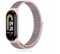 4Kom.pl Milaneseband steel bracelet strap for Xiaomi Smart Band 8/ 8 NFC Pink