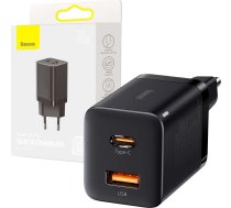 Baseus Super Si Pro Quick Charger USB USB-C QC 3.0 PD 30W Black