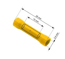 PRL Konektor łącznik izolowany  4,3/26mm