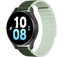Dux Ducis Universal Magnetic Samsung Galaxy Watch 3 45mm / S3 / Huawei Watch Ultimate / GT3 SE 46mm Dux Ducis Strap (22mm LD Version) - Green (universal)