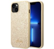 Guess GUHCP14MHGGSHD iPhone 14 Plus 6,7" złoty/gold hard case Glitter Script (universal)