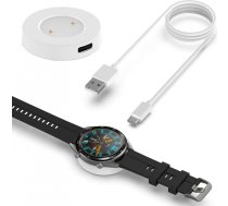 Lādētājs Huawei Watch GT / GT2, balts, Alogy Watch Charger Docking Station 10115X0, 5907765648681