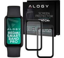 Alogy 2x Alogy 3D Flexible Glass for Xiaomi Redmi Smart Band Pro Black