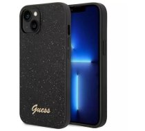 Guess Etui Guess GUHCP14MHGGSHK do Apple iPhone 14 Plus 6,7" czarny/black hard case Glitter Script