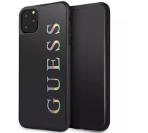 Guess GUHCN65LGMLBK iPhone 11 Pro Max czarny/black hard case Glitter Logo