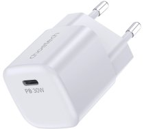 Choetech PD5007 USB-C PD 30W GaN wall charger - white (universal)