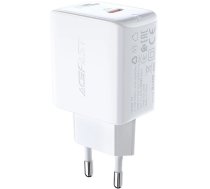 Acefast fast charger USB Type C 20W Power Delivery white (A1 EU white) (universal)