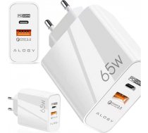 Alogy Quick Charge QC 3.0 USB-A USB-C PD fast charger 65W black
