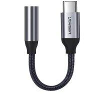 Ugreen Headphone Adapter 3.5mm Mini Jack to USB Type C 10cm Gray (30632)