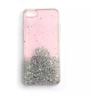 4Kom.pl Star Glitter case cover for iPhone 13 Pro Max shiny glitter cover pink