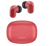 Usams Bluetooth 5.1 headphones USAMS TWS BH series wireless red/red BHUBH03
