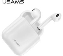 Usams Bluetooth 5.0 Headphones USAMS TWS LU series wireless white/white BHULU01 (US-LU001)
