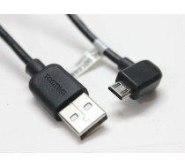 Tomtom 4UUC.001.04 Micro USB uzlādes kabelis 90 grādu leņķa USB datu kabelis datoram Used (Grade A)