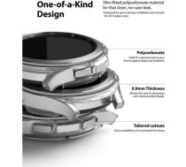 Ringke Etui nakładka Ringke Slim 2-pack do Samsung Galaxy Watch 4 Classic 42 mm Clear
