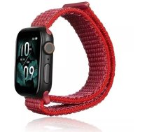 Producenttymczasowy Beline Nylon Smartwatch Strap for Apple Watch 38/40/41mm Red/Red