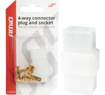 Amio Connector plug and socket set