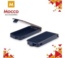 Mocco Kabura Rubber Case Vertikāli Atverams Premium Eco ādas Maks Telefonam LG V10  Melns