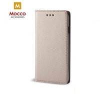 Mocco Smart Magnet Book Case Grāmatveida Maks Telefonam  LG M320 X power 2 Zeltains