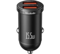 Mcdodo CC-2950 car charger, 2x USB, 15.5W (black)